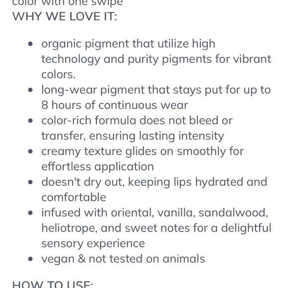 Farmasi Pink Liquid lipstick with Creamy matte Texture - Picture 3 of 6